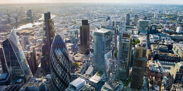 Celebrating the topping out of 100 Bishopsgate