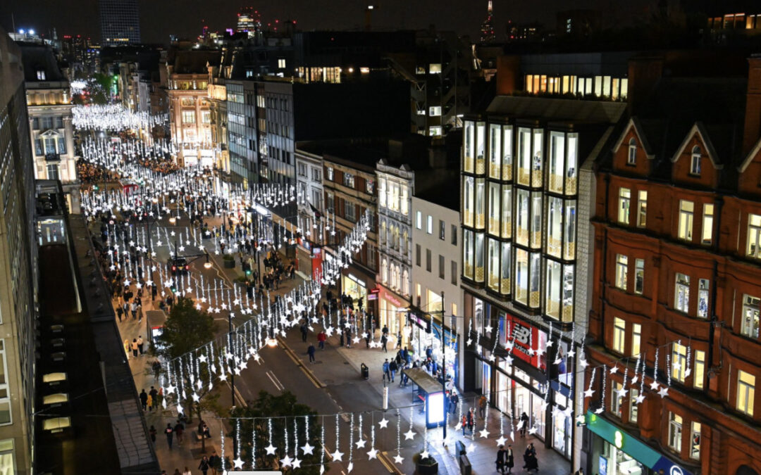 Our Oxford Street project dazzles