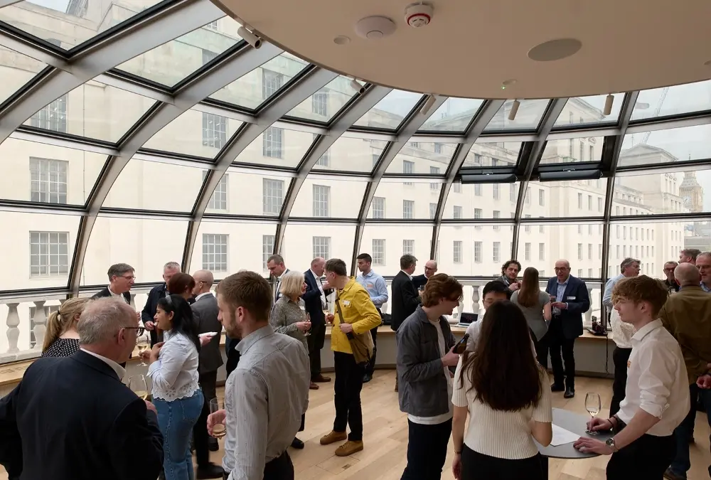 Celebrating iconic Whitehall Dome completion with colleagues and friends